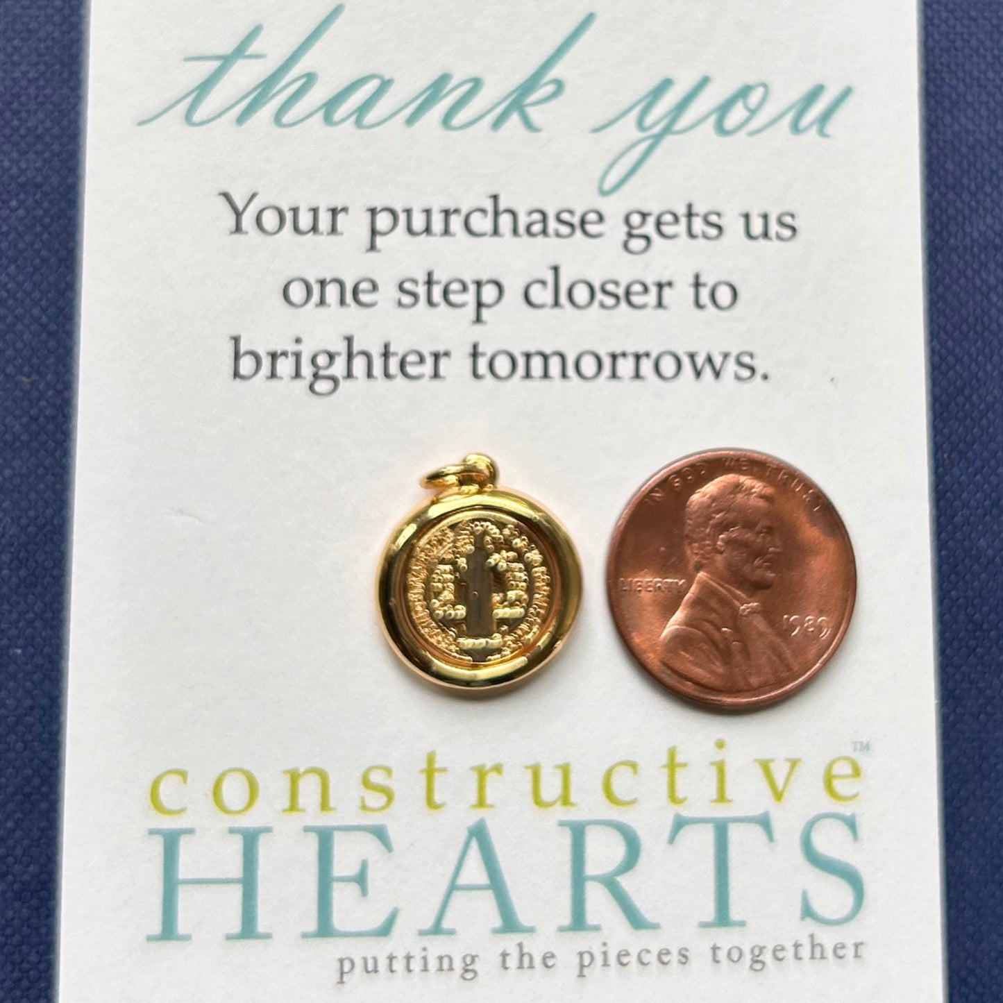 v St Christopher medallion