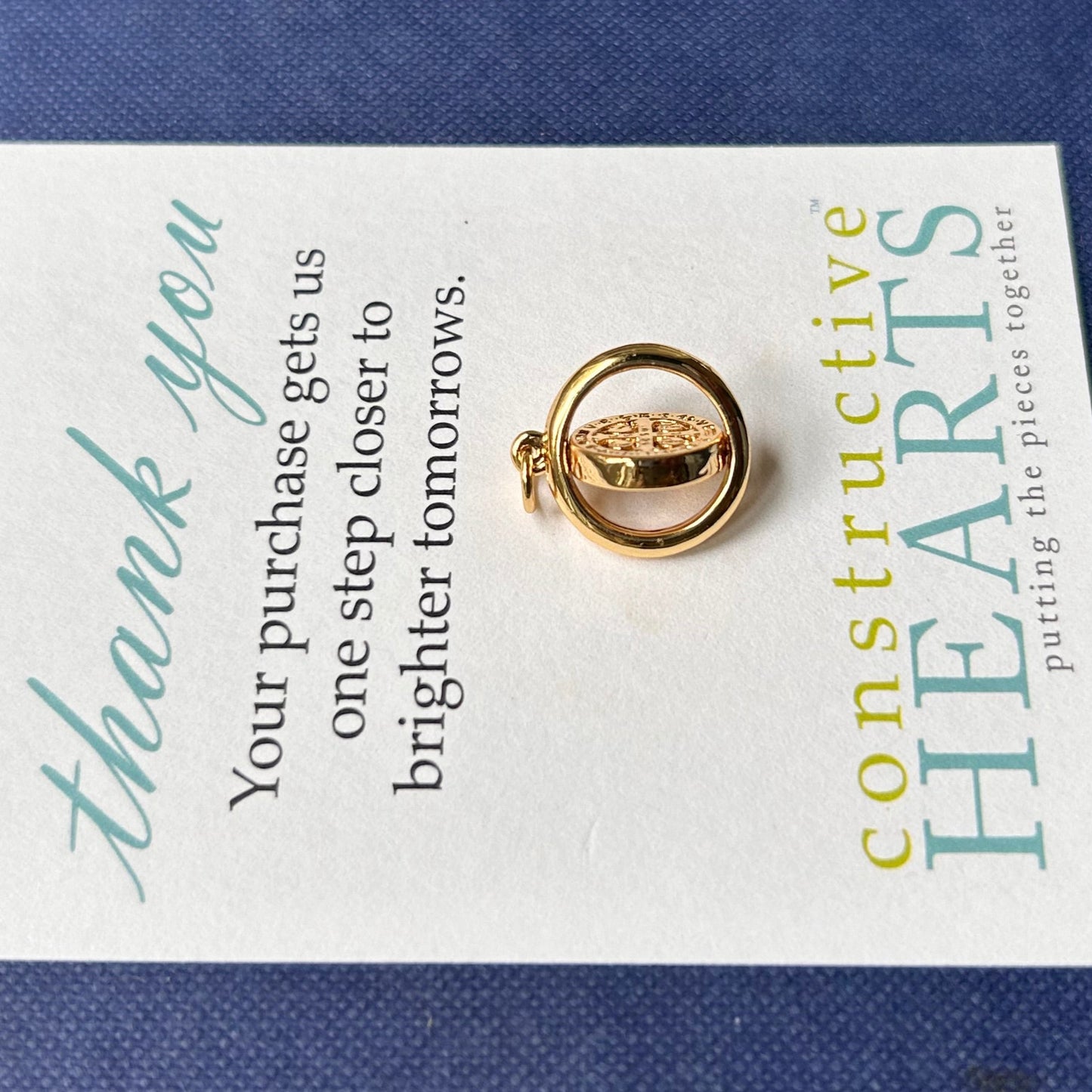 v St Christopher medallion