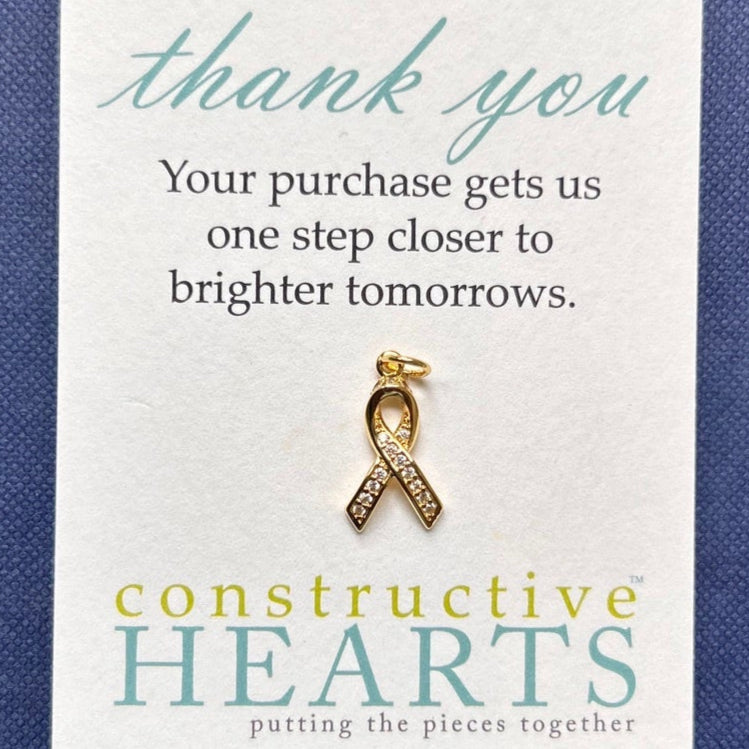 v Ribbon for a cause pave