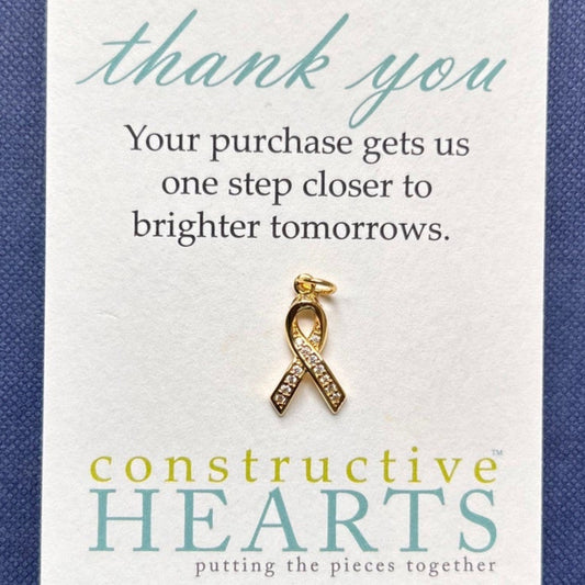 v Ribbon for a cause pave